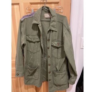 Free people military jacket